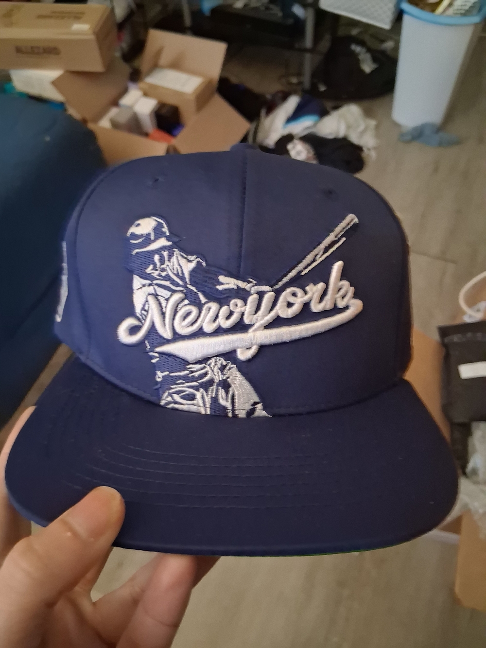 MLB New York Yankees Embroidered Stitched NWT Snapback Hat